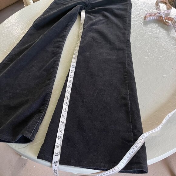 Levi's Ribcage Bell Cordoroy Wide Leg Pants Size 27 - Picture 7 of 9